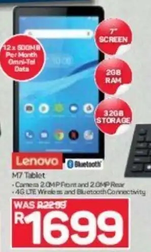 Pick n Pay Lenovo M7 Tablet offer