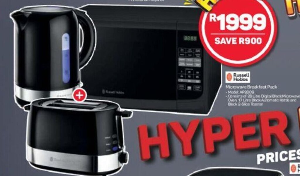 Russell Hobbs Microwave Breakfast Pack offer at Pick n Pay