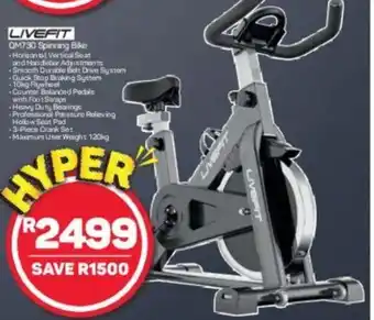 Pick n Pay Livefit - QM730 Spinning Bike offer