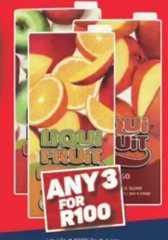 Pick n Pay Liqui Fruit 100% Fruit Juice Blend Assorted 2 Litre offer