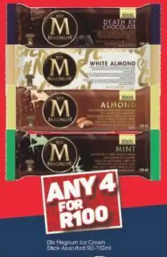 Pick n Pay Ola Magnum Ice Cream Stick Assorted 90-110 ml offer