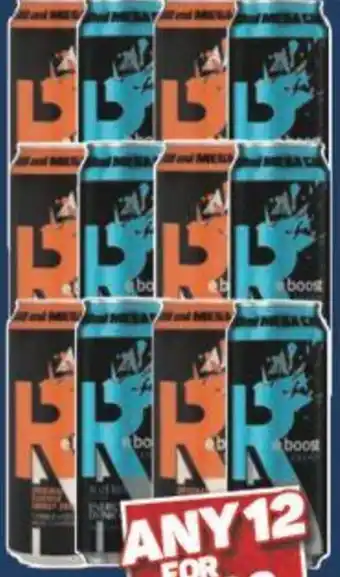 Pick n Pay Reboost Energy Drink Assorted 500 ml offer