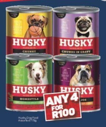 Pick n Pay Husky Dog Food Assorted 775g offer