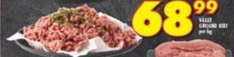 Shoprite Value Ground Beef per kg offer
