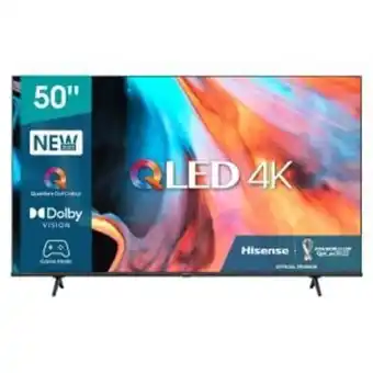 Hirsch's Hisense 127cm (50") smart tv - 50e7h offer