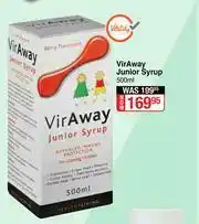 Dis-Chem Vir Away Junior Syrup-500ml offer