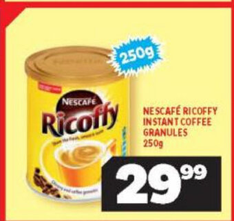 Usave Nescafe Ricoffy Instant Coffee Granules 250g offer