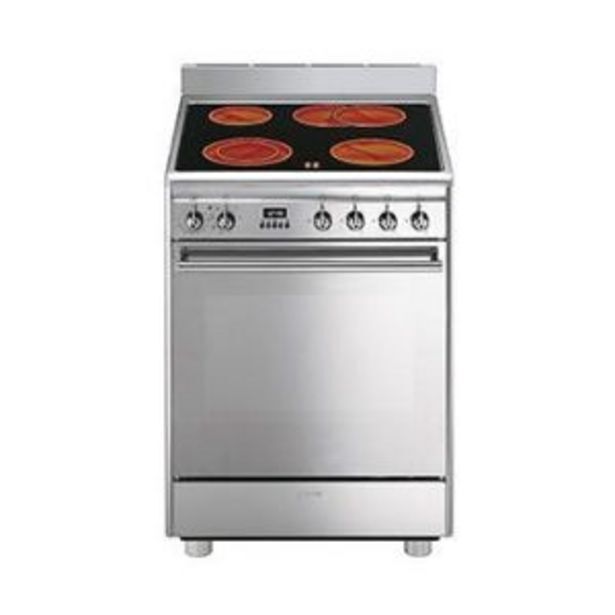 Smeg 60cm full electric stove cx68cm8 offer at Hirsch's