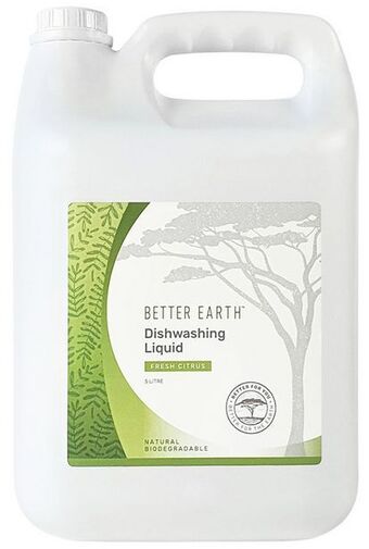 Faithful to Nature Better earth natural dishwashing liquid, 5 li... offer