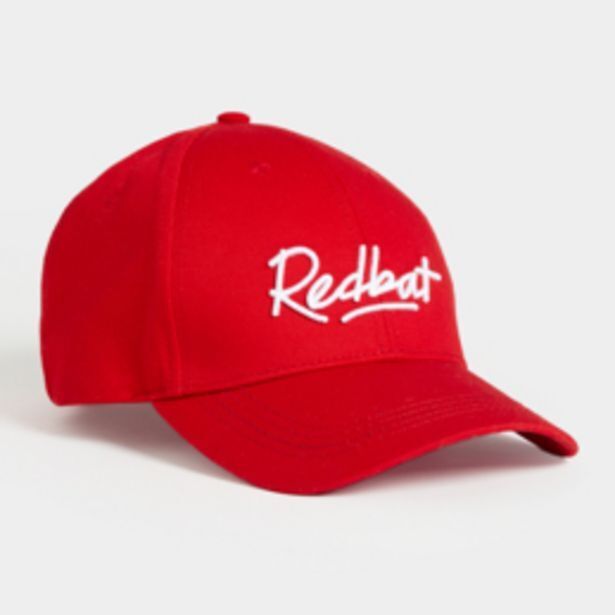 Redbat red structured cap offer at Sportscene
