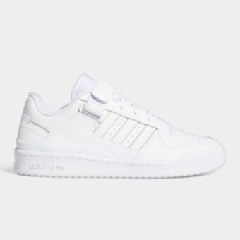 Sportscene Adidas originals men's forum low white sneakers offer