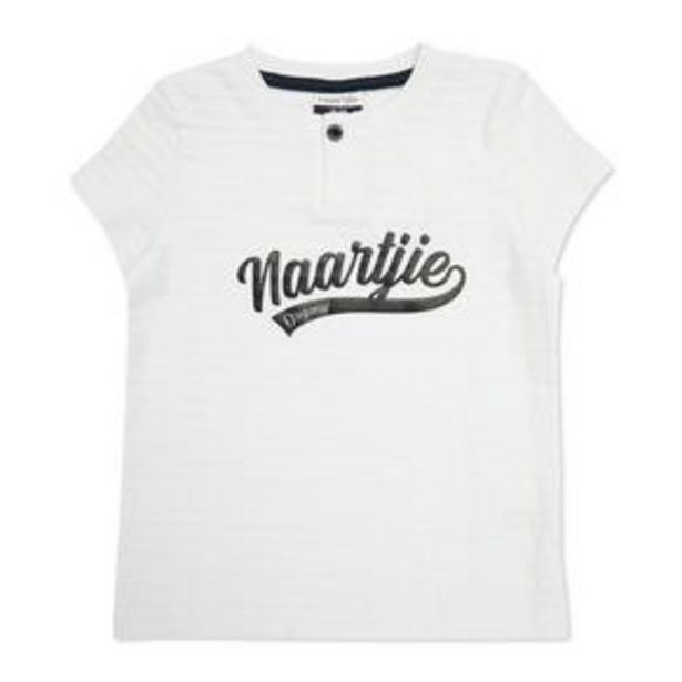 Baby boy branded tee offer at Naartjie Kids