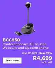 First Shop Logitech BCC950 offer