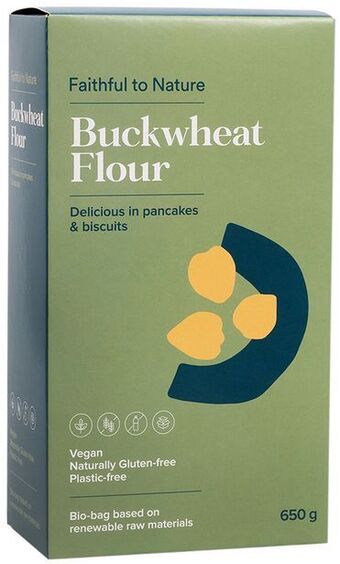 Faithful to nature buckwheat flour