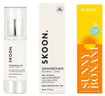 Skoon. sunnybonani spf20 day defense sun crea...