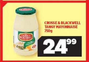 Usave Crosse & Blackwell Tangy Mayonnaise 750g offer