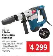 Builders Warehouse Ryobi 1200w demolition hammer dh-15k offer