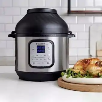 Duo crisp™ air fryer and multi-use pressure cooker (6l)
