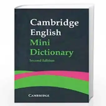 Cambridge english mini dictionary