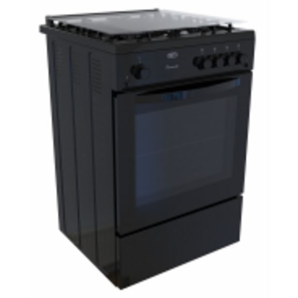 Defy 60cm full gas stove black dgs670 offer at HiFi Corp
