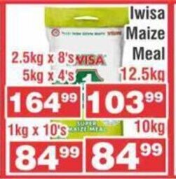 Iwisa Maize Meal 12.5kg