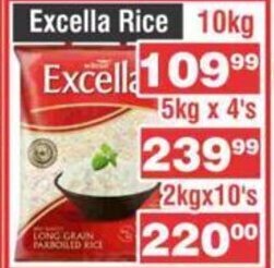Excella Rice 10kg