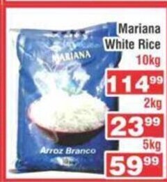 Advance Cash n Carry Mariana White Rice 10kg offer