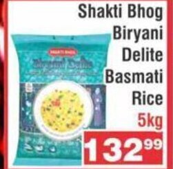 Advance Cash n Carry Shakti Bhog Biryani Delite Basmati Rice 5kg offer