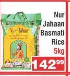 Nur Jahaan Basmati Rice 5kg