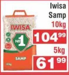 Advance Cash n Carry Iwisa Samp 10kg offer
