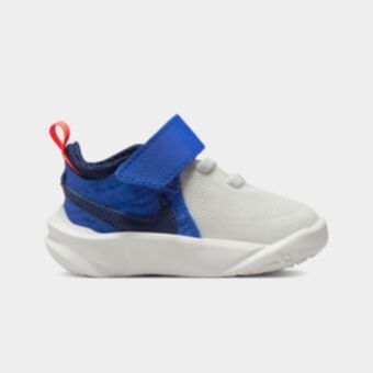 Totalsports Infants's nike team hustle d 10 white/navy/red shoe offer