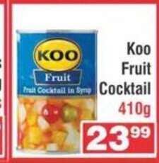 Advance Cash n Carry Koo Fruit Cocktail 410g offer