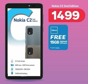 PEP Nokia c2 2nd edition offer