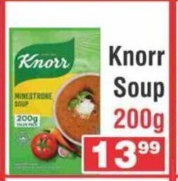 Advance Cash n Carry Knorr Soup 200g offer