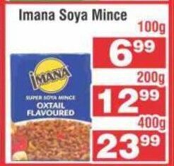 Imana Soya Mince 100g