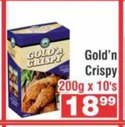 Gold 'n Crispy 200g x 10's