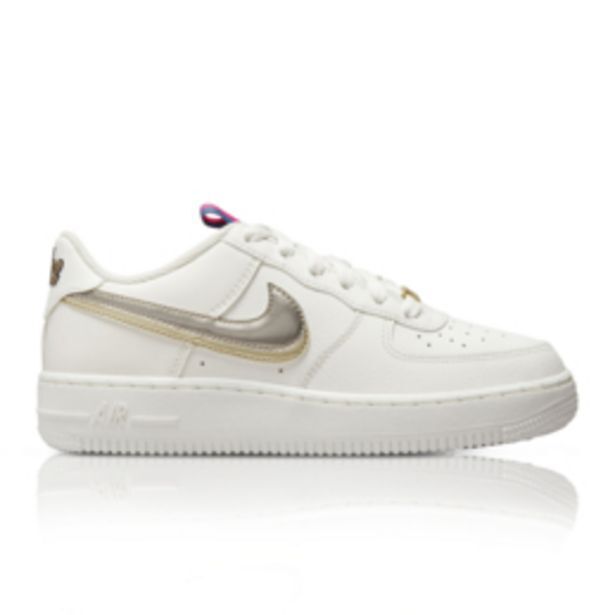 Nike junior air force 1 lv8 cream sneaker offer at Sportscene