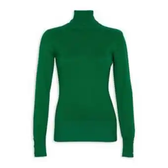 Green polo neck