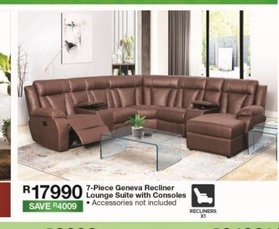 House and home recliner lounge online suites