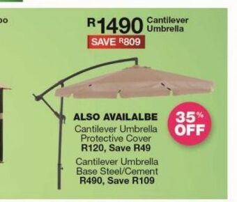 House & Home Cantilever umbrella offer