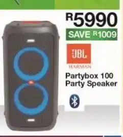 House & Home Partybox 100 party speakers offer