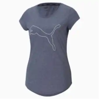 Women's puma performance heather cat navy tee