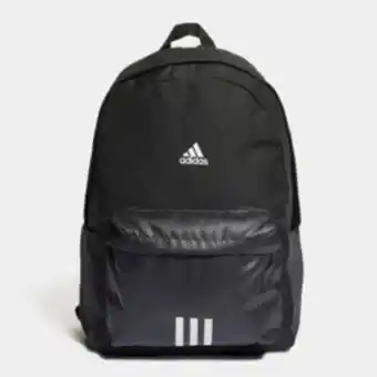 Totalsports Adidas classic 3 stripes black backpack offer