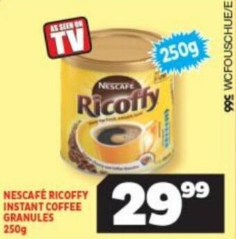 Usave Nescafé Ricoffy Instant Coffee Granules 250g offer