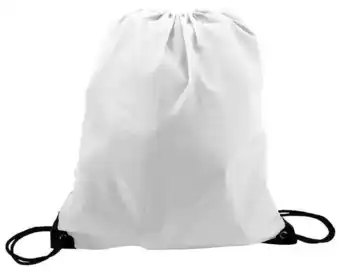 Takealot Marco 210t poly string bag - white offer