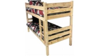 Reagan bunk bed, natural pine