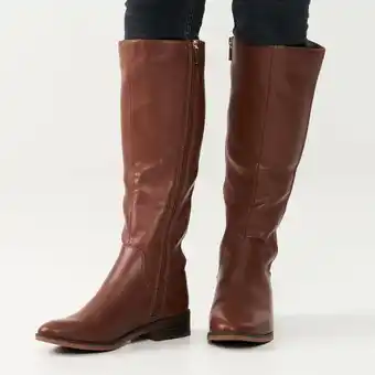 OneDayOnly Ladies pu leather riding knee boots offer
