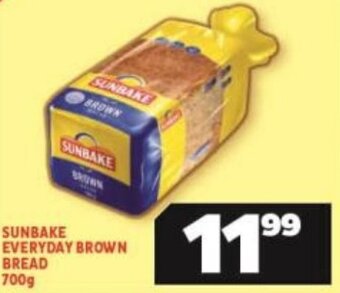 Sunbake Everyday Brown Bread 700g