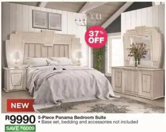 House & Home 5-Piece Panama Bedroom Suite offer