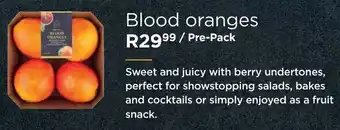 Pick n Pay Blood Oranges offer